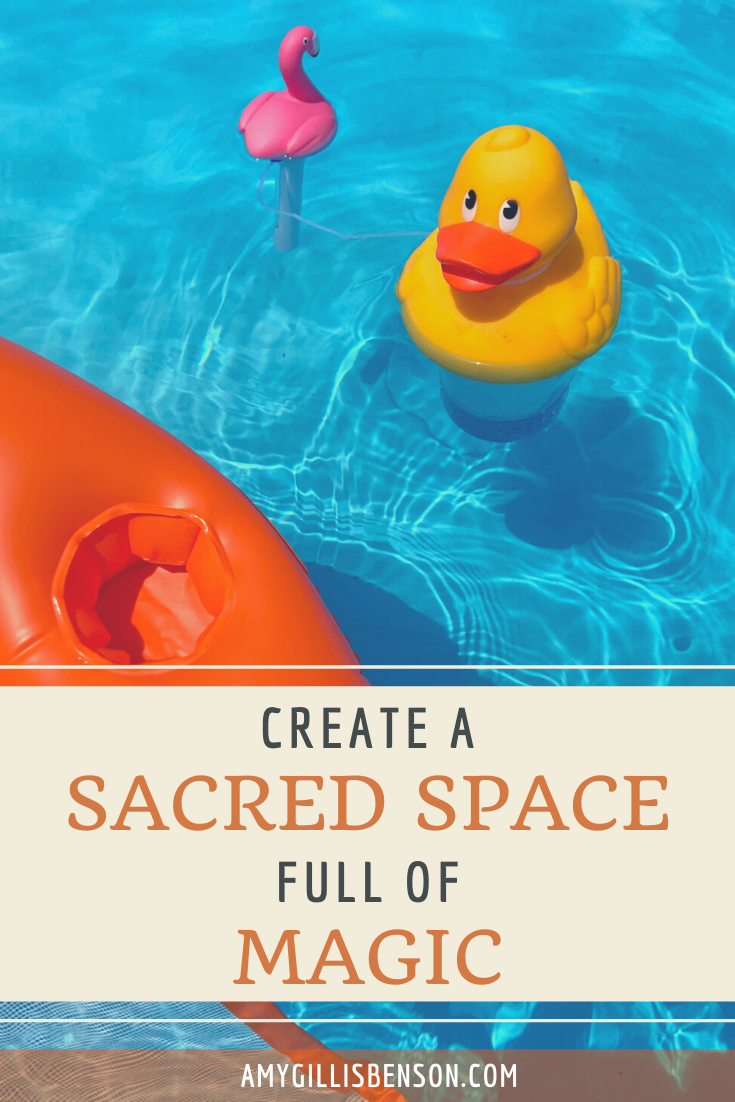 Create a Sacred Space Full of Magic - Blog Post Title
